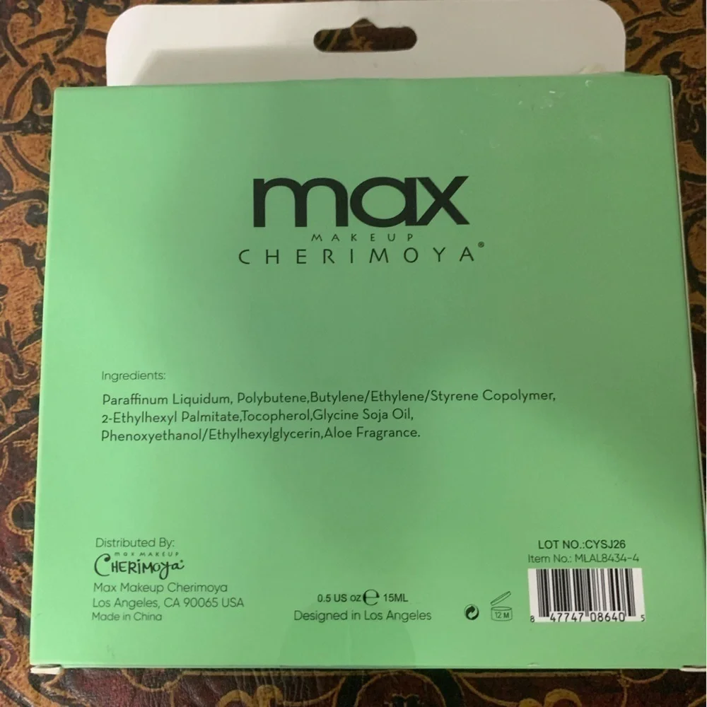 Max Makeup Cherimoya Ultra Shine Jelly Gloss